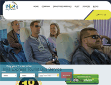 Tablet Screenshot of inkaexpress.com